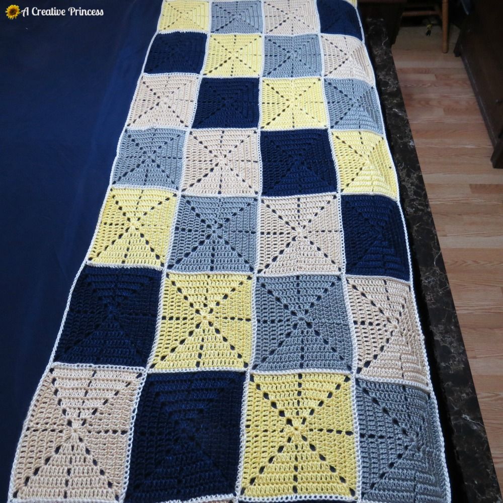 Crocheted Bed Runner DIY